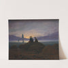 Moonrise over the Sea (1822) by Caspar David Friedrich