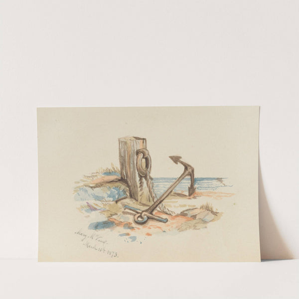 Mooring and Anchor (1873) by Mary Vaux Walcott