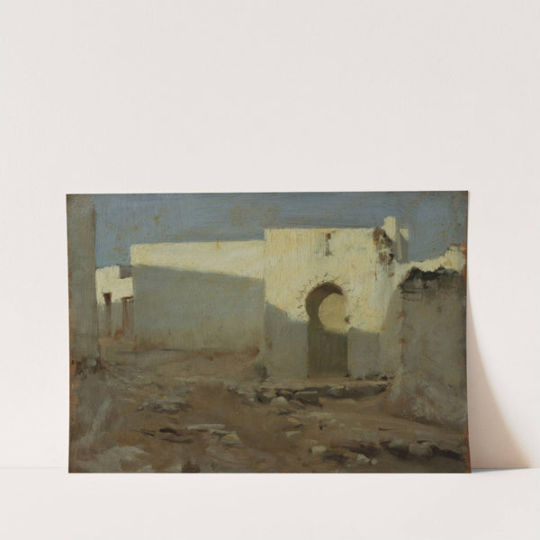 Moorish Buildings in Sunlight by John Singer Sargent