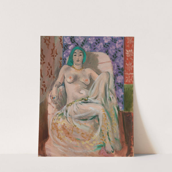 Moorish Woman (The Raised Knee) (Femme mauresque (Le Genou levé)) (1922-1923) by Henri Matisse