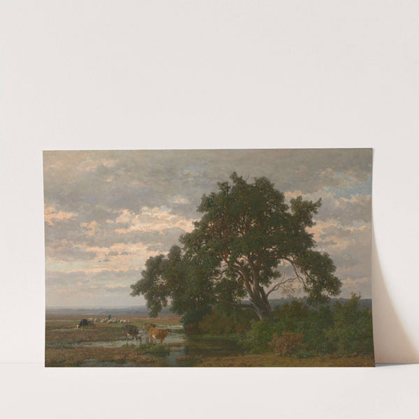 Moorland Landscape by Frans Keelhoff