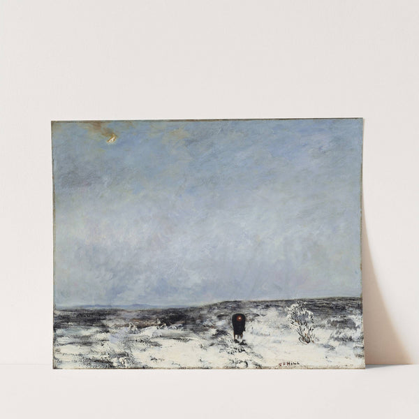 Moorland with carriage by Carl Fredrik Hill