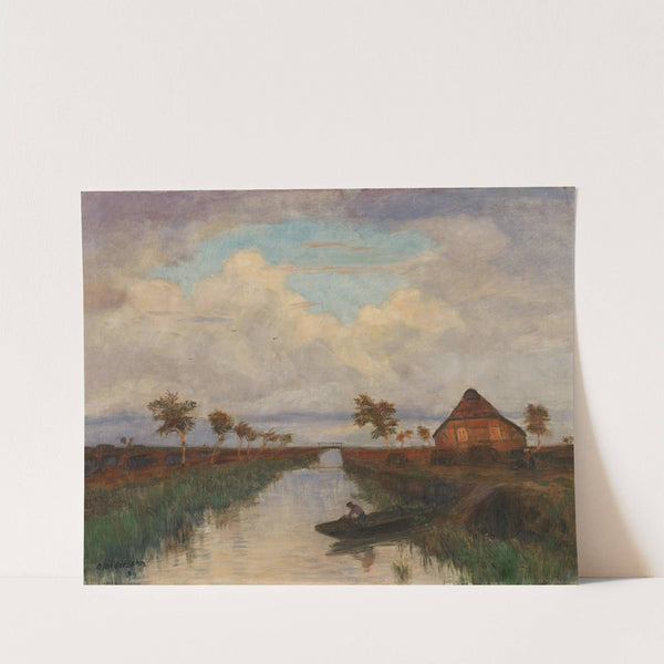 Moorlandschaft (1939) by Otto Modersohn