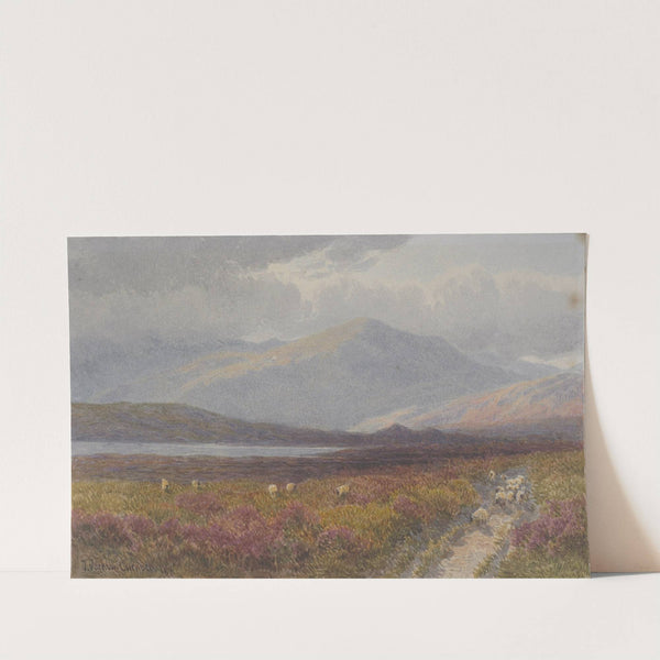 Moors at Pen-Craig, North Wales by James Curnock