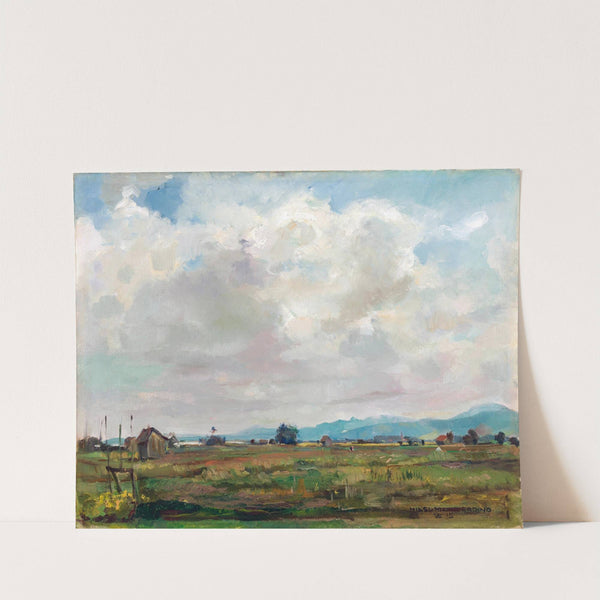 Moosstimmung am Chiemsee (bei Übersee) (1915) by Hiasl Maier-Erding