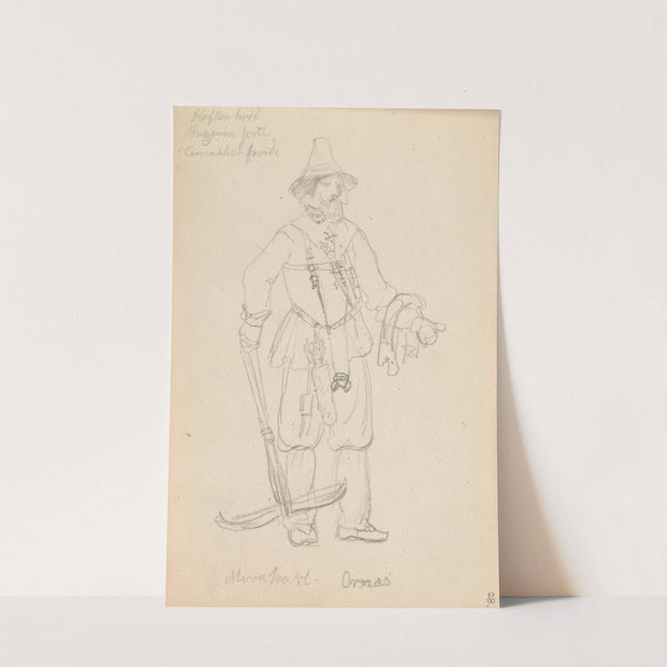 Morakarl, Ornäs (1852) by Adolph Tidemand