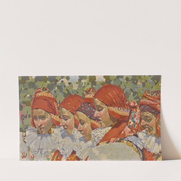 Moravian Girls by Joža Úprka