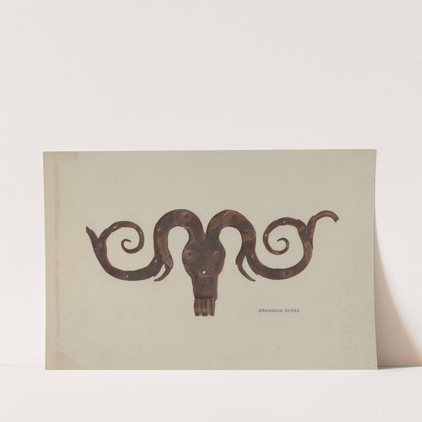 Moravian Hinge by Franklyn Syres