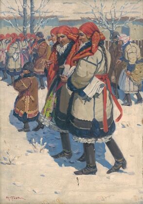 Moravian Slovaks in Winter
