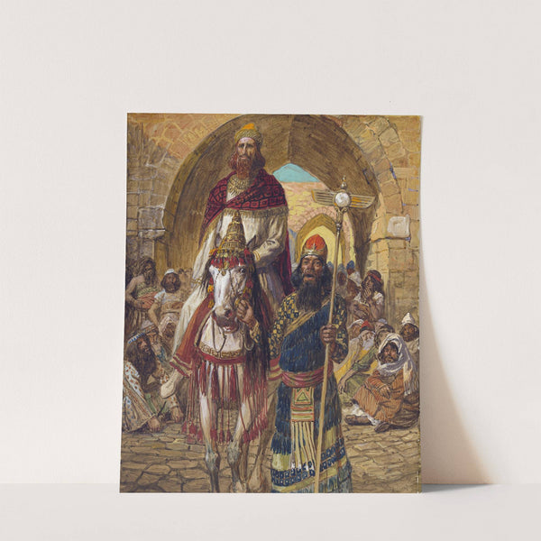 Mordecai’s Triumph (c. 1896-1902) by James Tissot