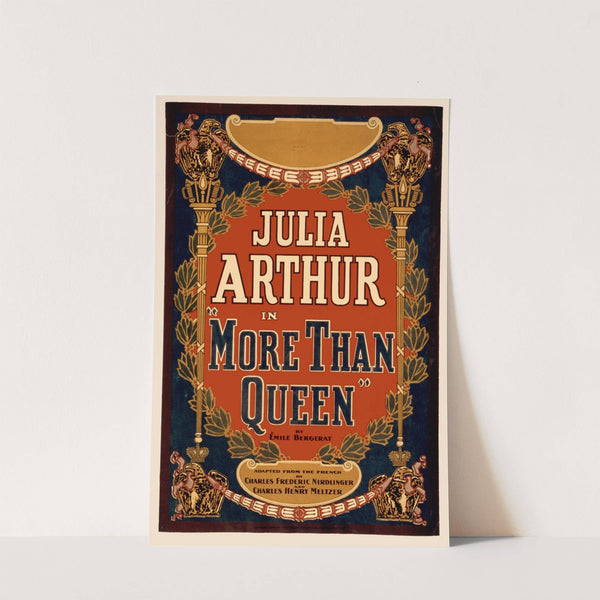 More than queen (c1899) by Strobridge & Co. Lith.