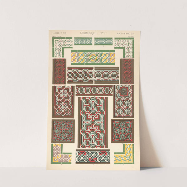 Moresque No. 1 (1910) by Owen Jones