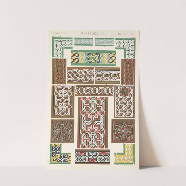 Moresque No.1 (1856) by Owen Jones