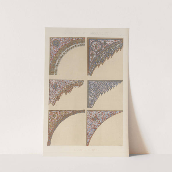 Moresque No. 2 (1856) by Owen Jones