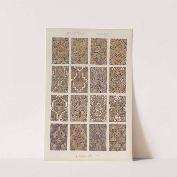 Moresque No. 3 (1856) by Owen Jones