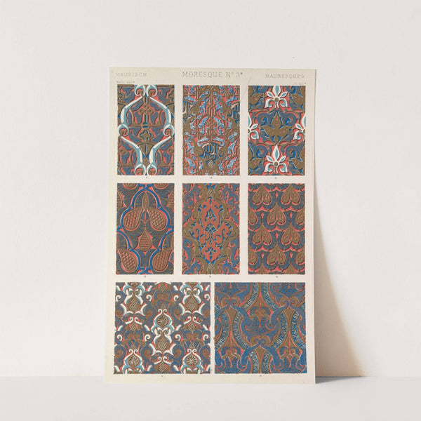 Moresque No.3a (1856) by Owen Jones