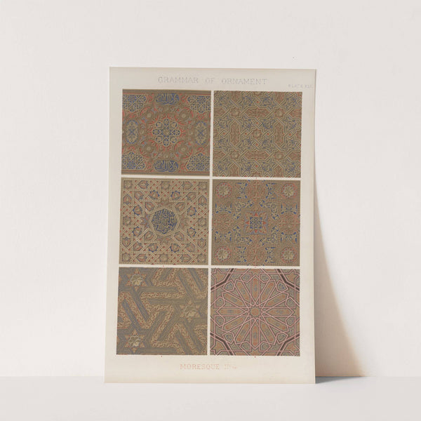 Moresque No. 4 (1856) by Owen Jones