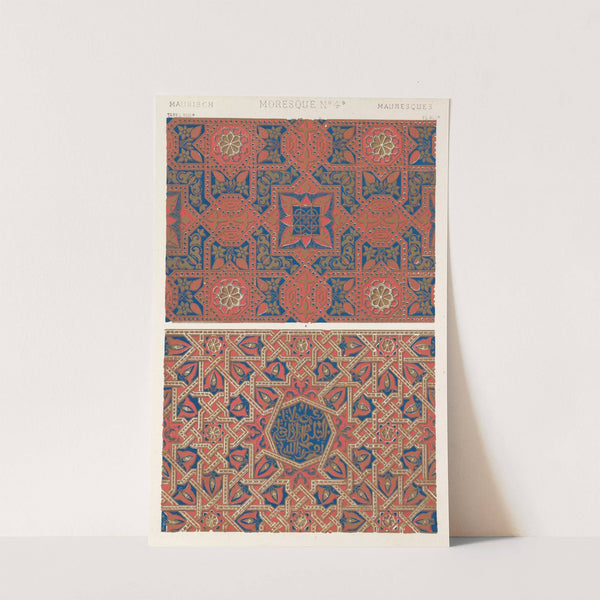 Moresque No.4b (1856) by Owen Jones