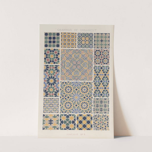 Moresque No. 5 (1856) by Owen Jones