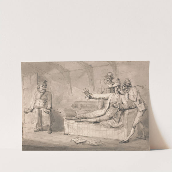 Morgan Offending the Delicate Organs of Captain Wiffle by Samuel Collings