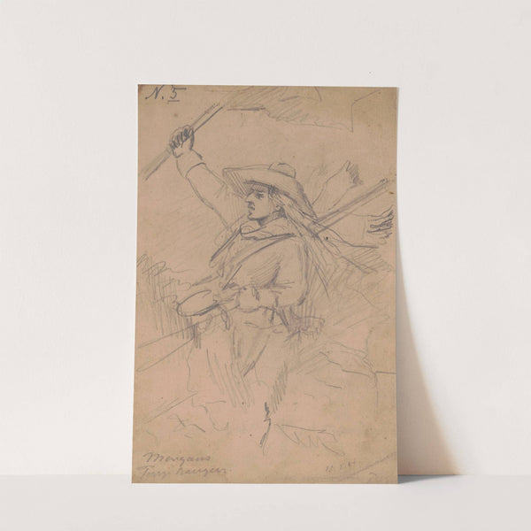 Morgan’s Texas Rangers (1864) by Adolph Metzner