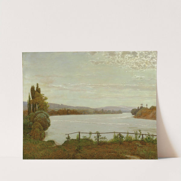 Morgen am Oberrhein bei Säckingen (ca 1913) by Hans Thoma