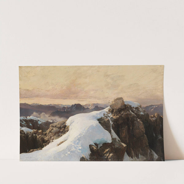 Morgen auf Bergeshöhe (1893) by Edward Theodore Compton