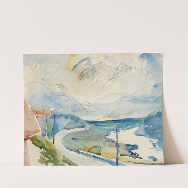 Morgen Bei Maloja by Giovanni Giacometti