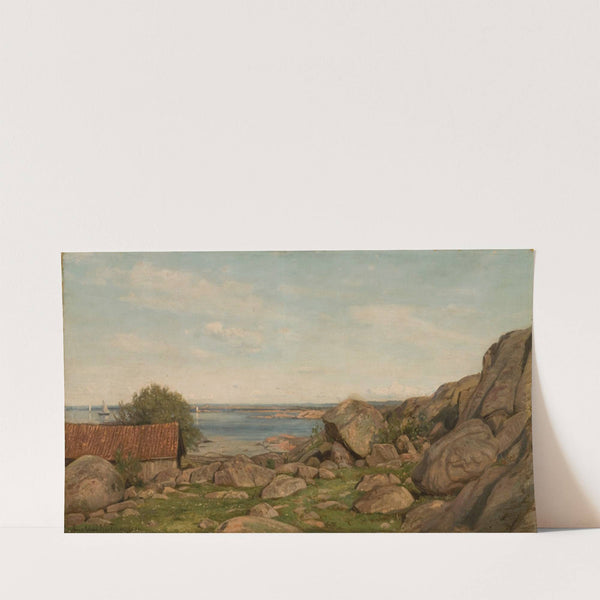 Morgenstemning, Hvaler (1874) by Amaldus Nielsen