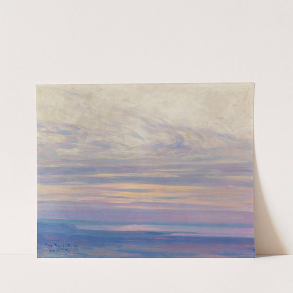 Morgenstimmung am Bodensee (1907) by Charles Johann Palmié