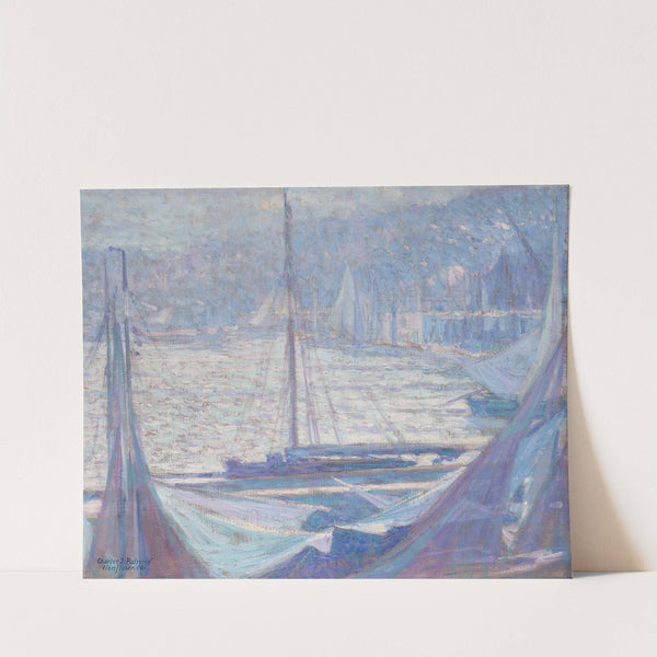 Morgenstimmung im Hafen von Honfleur (1906) by Charles Johann Palmié