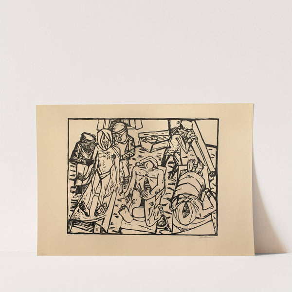 Morgue (1923) by Max Beckmann