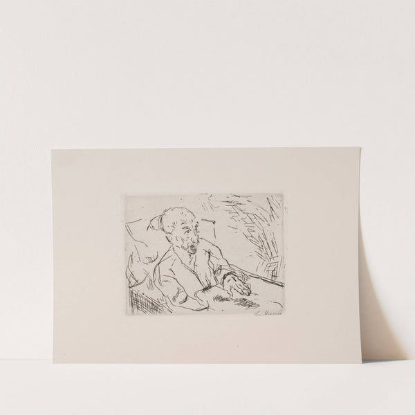 Moribund Old Man (1913) by Max Beckmann