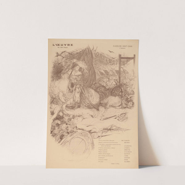 Morituri (1898) by Henry de Groux