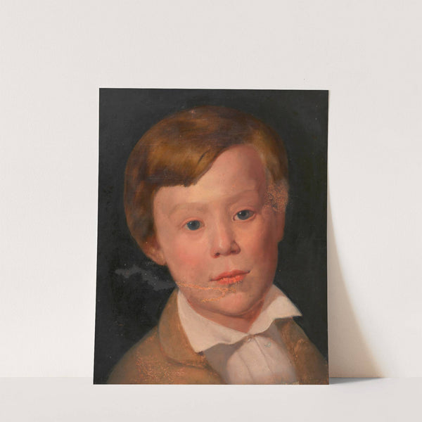 Moritz Staub als Knabe (Universitätsprofessor der Botanik) by Johann Erlinger