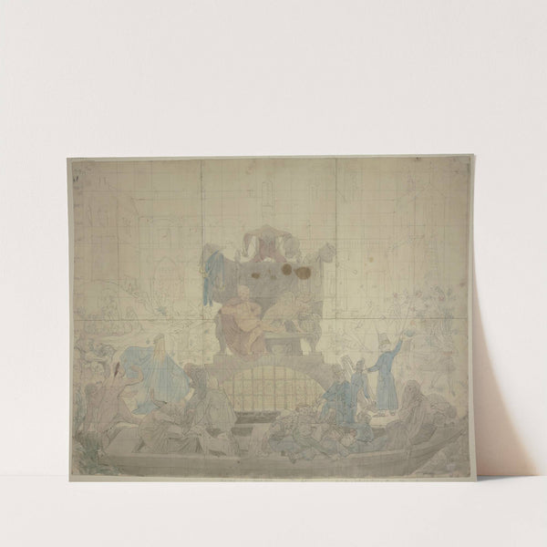 Moritz von Schwinds Abschiedsfeier aus Frankfurt by Johann Baptist Scholl The Younger