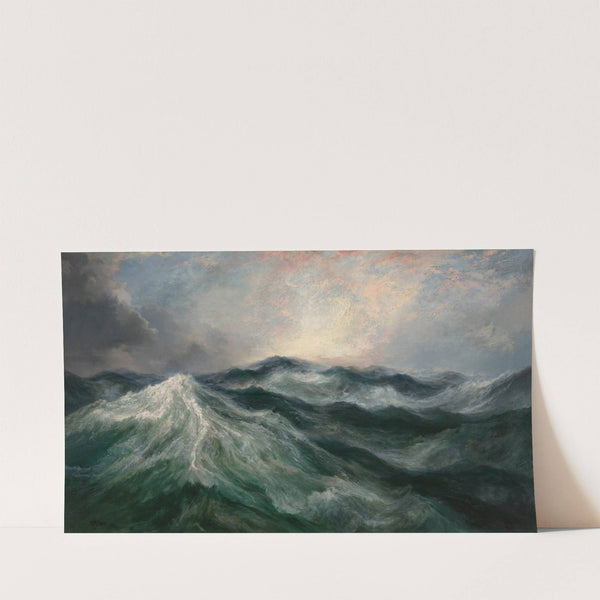 Morning after Storm, Mid-Atlantic (1914) by Thomas Moran