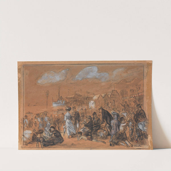 Morning at Coney Island (circa 1907–09) by William James Glackens