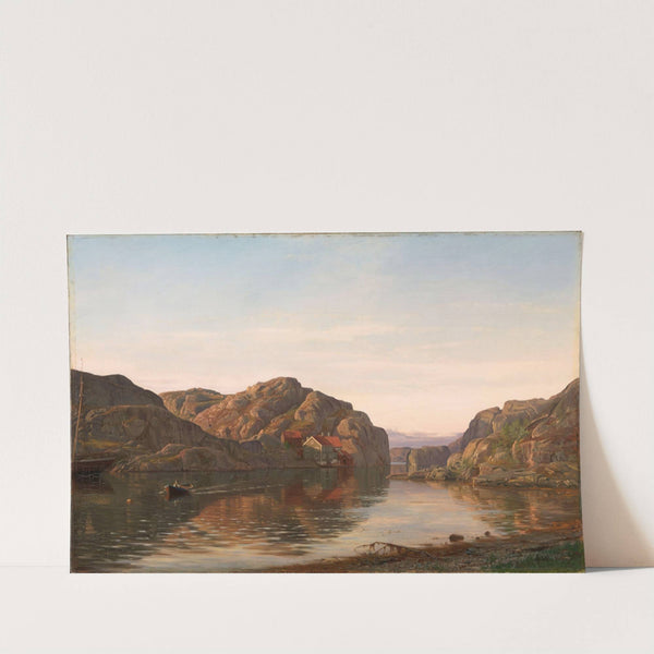 Morning in Ny-Hellesund by Amaldus Nielsen