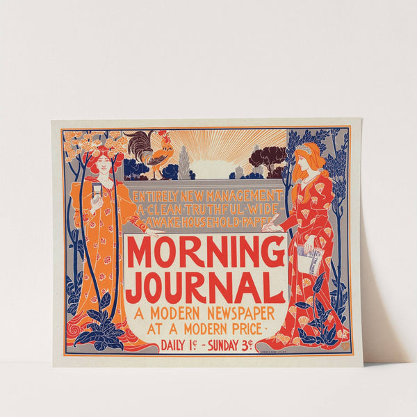 Morning Journal by Louis Rhead