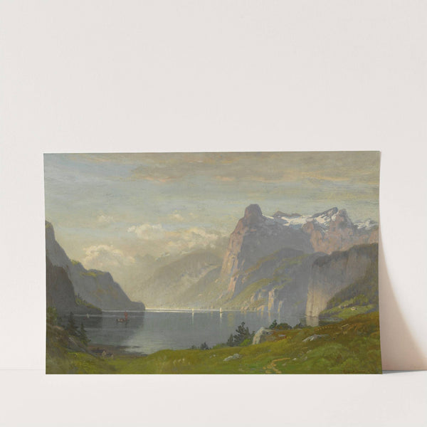 Morning, Lake Lucerne by John Joseph Enneking