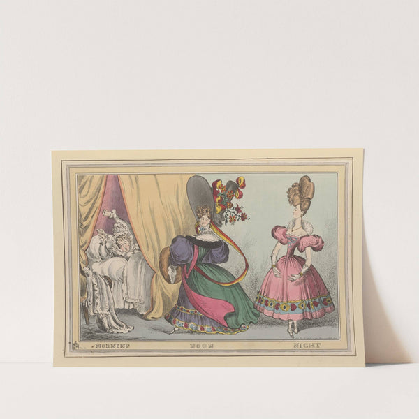 Morning, Noon, Night (1827-1829) by William Heath