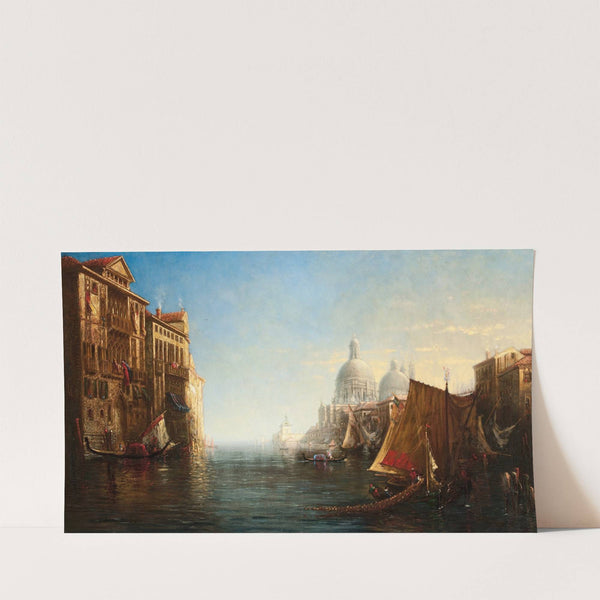 Morning on the Grand Canal, Venice (1882) by George Loring Brown