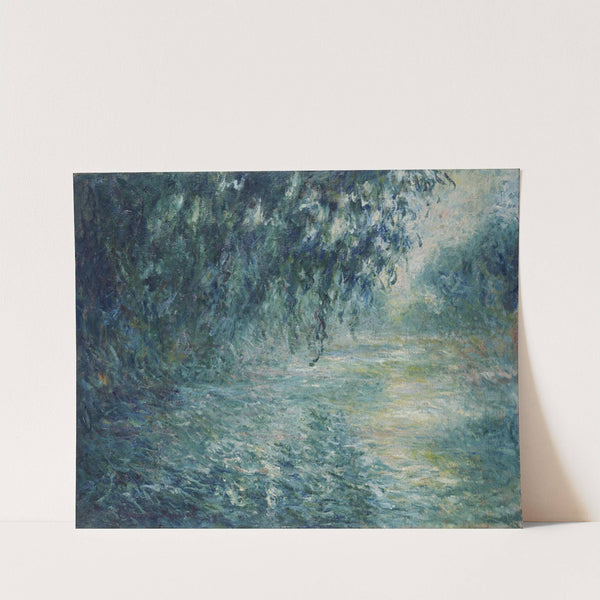 Morning on the Seine (1898) by Claude Monet