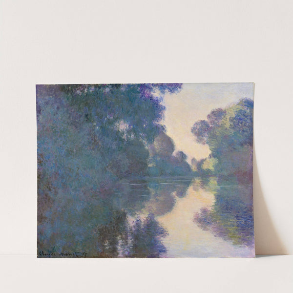 Morning on the Seine near Giverny (1897) by Claude Monet