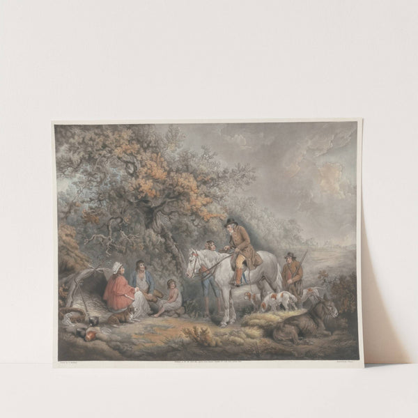 Morning or the Benevolent Sportsman (1795) by George Morland
