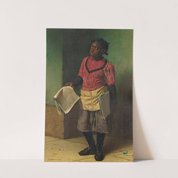 Morning Papers by John George Brown