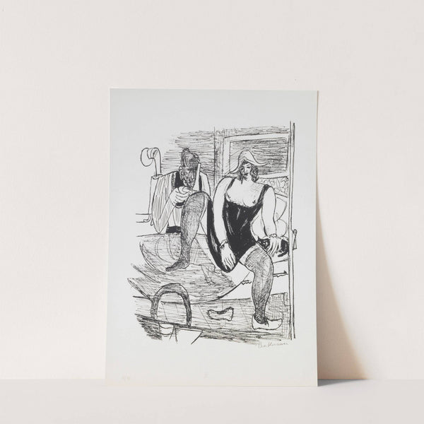 Morning, plate 11 from the portfolio ‘Day and Dream’ (1946) by Max Beckmann