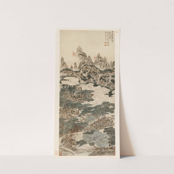 Morning Sun over the Heavenly Citadel Peak by Ding Yunpeng