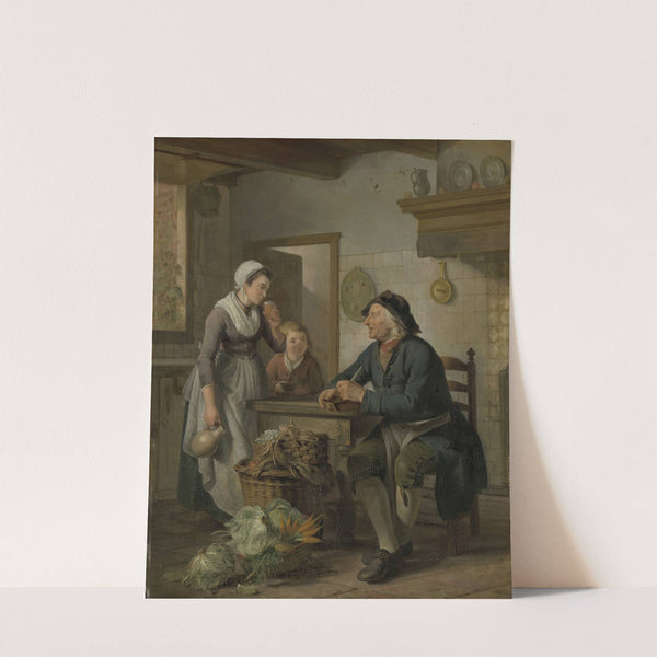 Morning Visit (1796) by Adriaan de Lelie